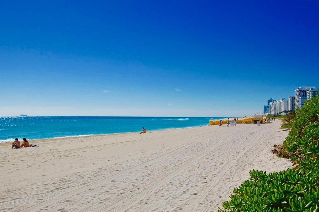 Directly On The Beach With Pool & Parking Miami Beach Esterno foto