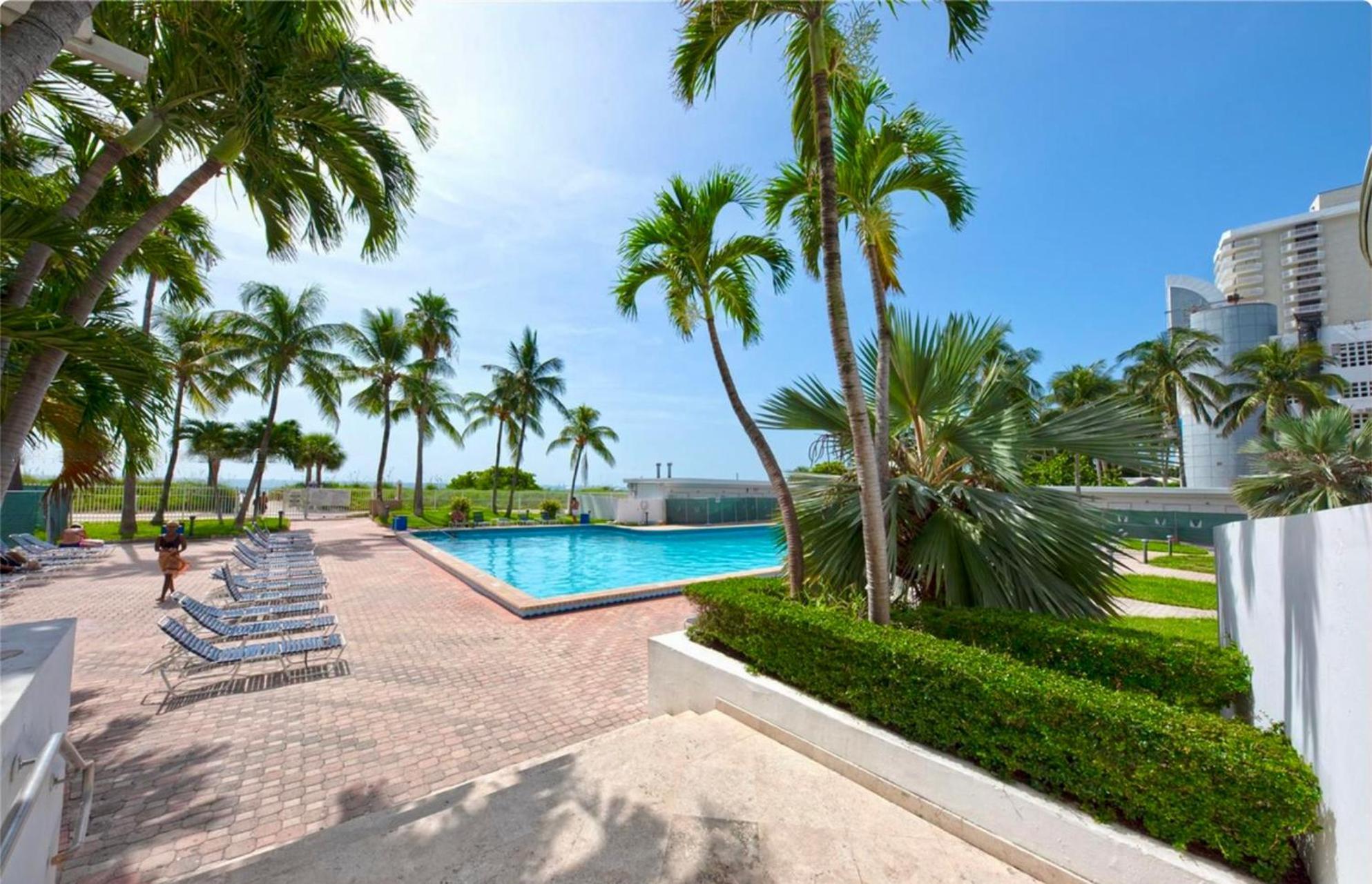 Directly On The Beach With Pool & Parking Miami Beach Esterno foto